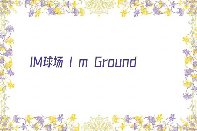 IM球场 I m Ground剧照